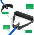 Portable Resistance Bands With Handles, Resistance Tubes & Workout Bands. 
