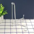 1 METAL CHROME Easel Display Stand - IMPORTED STAND for Resin Plaque - Coaster Stand - Plate Display Stand - Decorative Display stand | calligraphy stand | canvas stand. 