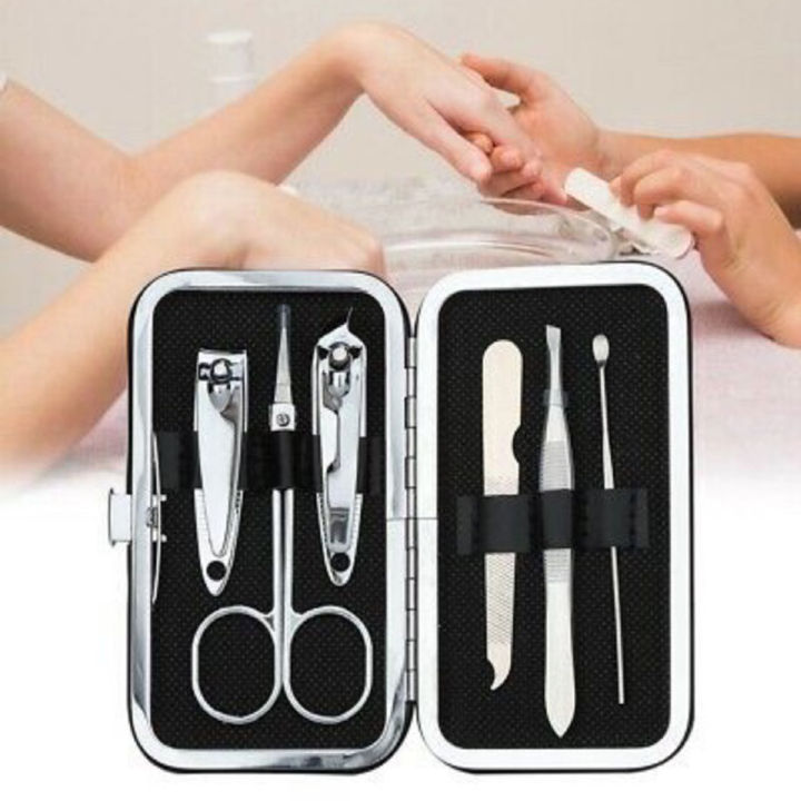 6pcs%20Manicure%20Pedicure%20Kit%20%E2%80%93%20Professional%20Nail%20Clipper%20Trimmer%20Set%20Cleaner%20Cuticle%20Beauty%20Grooming%20Kit%20-%20Stainless%20Steel%20Nail%20Cutter%20-%20Portable%20Travel%20Nail%20Care%20Hygiene%20Kit%20%E2%80%93Multifunctional%20Scissor%20-%20Ear%20Pick%20-%20Image%204