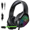 X3 Onikuma Gaming Headset Mobile Phone Wired Gaming Headphone for PS4 PC or Laptop. 