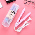 Pack of 2 Travel Mini Hair Flat Iron Ceramic Plate Hair Straightener & Straightener For Girls | Home Assistant. 