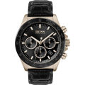 Hugo Boss 1513753 Leather Strap Wrist Watch For Men. 