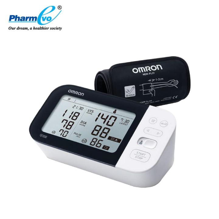 Omron M7 Intelli   Blood Pressure Monitor  Upper Arm By PHARMEVO