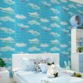 Foam 3D Doraemon Wallpaper adhesive wall decor Sticker for bedroom Bricks foam Design Bubble Brick Cartoon Wallpaper. 