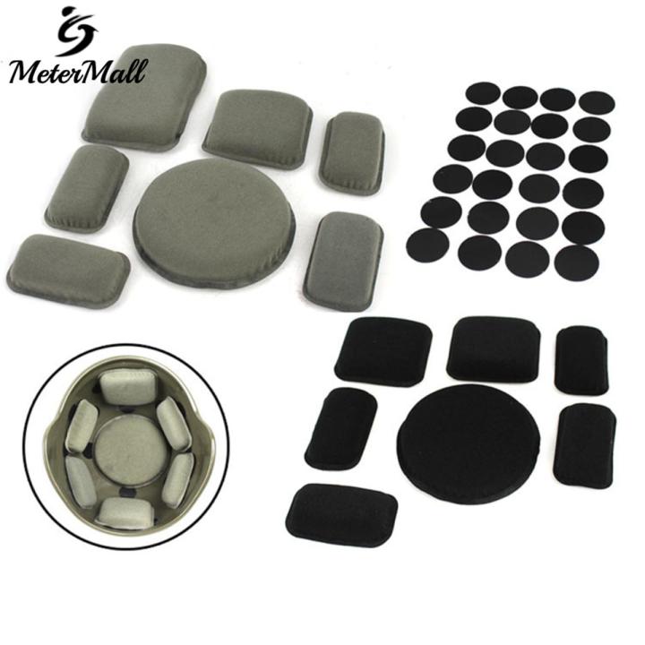 MeterMall Universal Helmet Padding Helmet Replacement Foam Padding Kits Set Compatible For Airsoft CP Styles/ Star Wars/ Bike Helmets