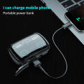 M10 TWS Wireless Bluetooth Earbuds with Touch Control and LED Display. 