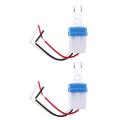 2X Sensor Switch AC DC 12V Street Lights Automatic Control Light Light Day and Night Detection Control Bright Dark Town. 