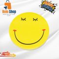 Smiley Sticky Notes, Cute Smile Face Self-Stick Removable Note Pads, Yellow Emoji Memo Pads. 