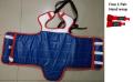 Taekwondo chest shied Kick Pad-karate coaching pad - coaching pad marital arts-ninja kick pad-focu pad. chest gurad hand wrap.. 
