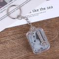 【Pocket king VOX 】1Pc Music Box DIY Mechanical Music Boxes Keychain. 