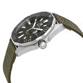 Tag Heuer Aquaracer Khaki Nylon Green Dial Quartz Watch for Gents- WAY101E.FC8222. 