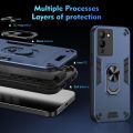 Infinix Note 12 G96 Case Shock-Proof Armor With Car Ring Holder Phone Cover. 
