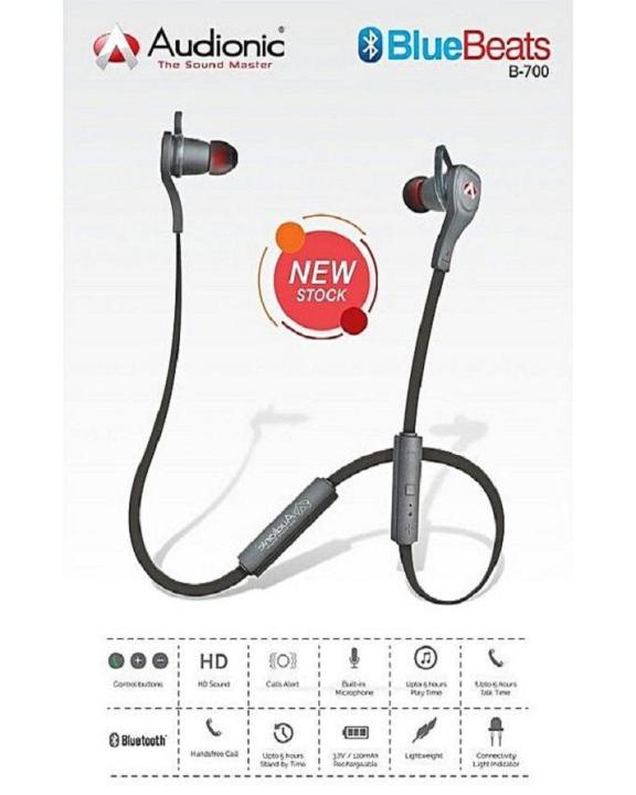Audionic Bluetooth Neckband Handsfree B700