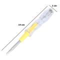 Power Tester Screwdriver Electrical Testing Pen Double-Head 2 in 1 Function Philips and Flat. 