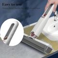 Portable Mini Mop,Self-Squeeze Mini Mop for Small Spaces,Wet and Dry Desktop Cleaning Mini Mop,Hand Free Squeeze Mop for Bathroom,Kitchen. 