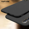 Vantime for Vivo Y19 Case Soft Sandstone Slim Matte Back Cover. 