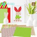 Diary Scrap Paper Vibrant Xmas Floral Scrapbooking Paper Pack 12pcs Multi-functional Diy Craft Material for Christmas Southeast Asian Buyers High-quality Paper. 