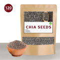 Chia Seeds 120g Organic Export Quality. 