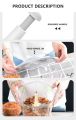 Chopper - Manual chopper - Chopper Machine - Handchopper - Advanced Multi-Function Food Processor - Vegetable Cutter - Hand Chopper - Press Start Quick Operation - Handheld Vegetable Chopper - Mixer - Blender To Chop Fruits Onions - Ginger- Herbs - Garlic. 