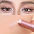 2 In 1 Double Color Gradient Velvet Eye Shadow Stick / Glitter Lazy Face Eye Makeup Pigments / Waterproof Long Lasting Bicolor Shimmer Metallic Eyeshadow / Eye Makeup Cosmetic. 