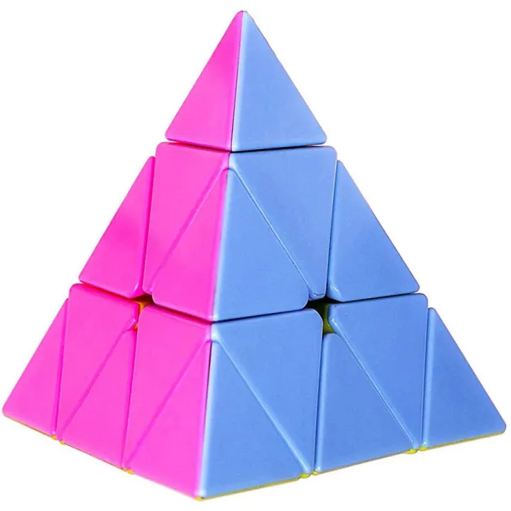 Stickerless%20Pyramid%20Cube%203x3%20Speed%20Triangle%20Pyraminx%20Puzzle%20Cube%20-%20Image%202