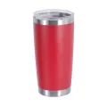 Factory direct supply 20oz car cup spray 304 stainless steel double-layer vacuum insulation cold insulation car ice bomber cup. 