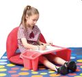 Portable Multipurpose Plastic Table For Children 2 IN 1 Study For Kids. 