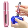 New Stylish Perfume Bottle, Refillable Perfume Atomizer Mini Perfume Bottles Travel Fragrance Empty Spray Bottle, Fits In Your Purse, Pocket or Luggage (1PC). 