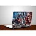 ironman and captain america Laptop Back Skin-Laptop Skin Vinyl Sticker Decal, 13 13.3 14.6 15 15.4 15.6 inch Laptop Skin Sticker Cover For All Laptops. 