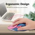 Breathing LED USB Wireless Optical Mouse 2400dpi Mute PC Laptop Computer 6 Buttons Gaming Mice for OW DVA overwatch Dropship. 