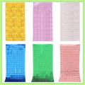 FOIL FRINGE CURTAINS PARTY DECORATION CURTAINS ( 40 INCH X 80 INCH ). 