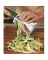 Veggetti Pro Veggetti Pro Vegetable Slicer, Veggetti Pro -Top Spiralizer Slicer Cut Vegetables Spiral Slicer With Stainless Steel Blades- White. 