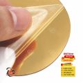 Self Adhesive Acrylic Golden Mirror Wall Art Antique Style Home Decoration Available in 6, 12, 24, 48, 96 Pcs. 