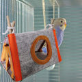 Hamster Hideaway Tent Triangle Structure Keep Warm Shelter Bird Parrot Nest Small Animal Sleeping Bed Pet Supplies. 