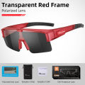 WES I Fit Oer yopia lasses Coer Sunglasse 400 gles or riing Anti-lare olarized Sun lasses s Accessories Cycling Eyeglass. 
