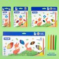Milan Plasti Pastel Triangular Pencil Crayons Set pack of 12 or pack of 24 or pack of 30 or Best Cryons. 