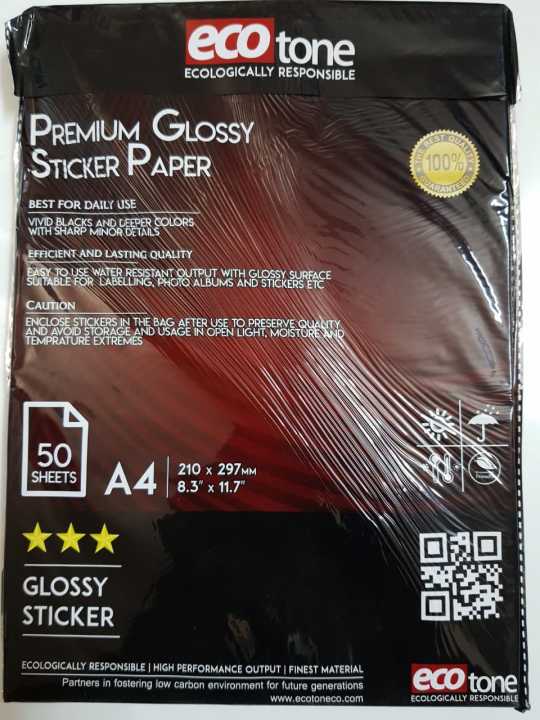 Ecotone%20Glossy%20Photo%20Sticker%20Paper%20A4%20size%2050%20sheets%20135g%20-%20Image%203