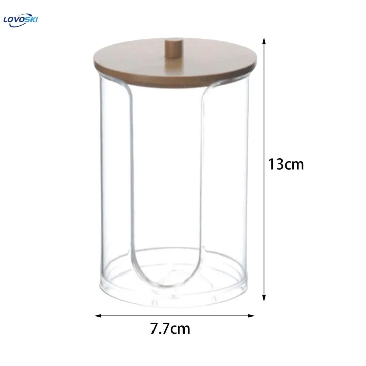 Bathroom%20Cup%20Dispenser,%20Swab%20Ball%20Pad%20Holder,%20Multifunctional,%20Reusable,%20Bathroom%20Storage%20Organizer,%20Storage%20Rack%20for%20Desktop%20Counter%20-%20Image%204