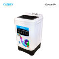 Cherry CW-410 10KG Semi Automatic Washing Machine with 10 Years Brand Warranty | Shower Wash & Lint Filter Technology |  Double Storm Pulsator | Energy Saving Motor | Double Layer Shock Proof Plastic Body. 