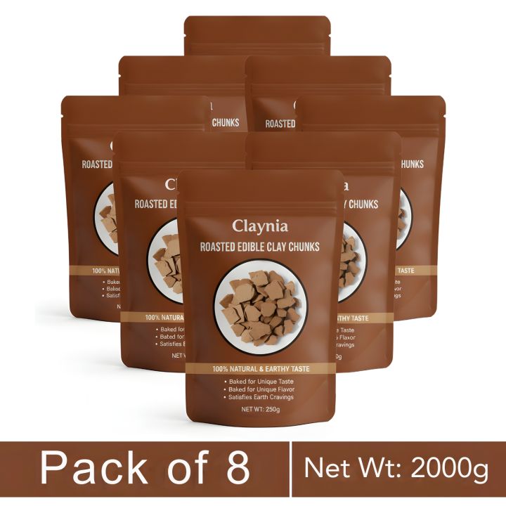 Roasted Multani Mitti for Eating 500g (2×250g Packs) – Bhuni Hui ...