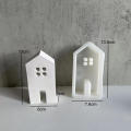 Silicone Mold Creative Silicone House Mold Gypsum Mold for Diy Crafting Home Decor Hobbyists Professional Artists Architectural Models. 