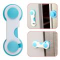 2pcs Child Safety Cabinet Lock Baby Proof Security Protector Drawer Door Cabinet Lock Plastic Protection Kids Safety Door Lock. 