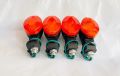 (Pack of 6) plastic Mudguards, chain cover and enjine cover(magnet tapa) 4 mini size indicator and break bracket for 70cc. 