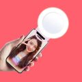 Techmanistan Portable Phone LED Selfie Ring Light With Mirror, Mobile Ring Light. 
