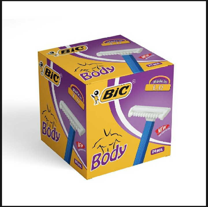 Bic Body Razor 24 Pcs Box Original ] Disposable Razor Tweezers ] Health ...