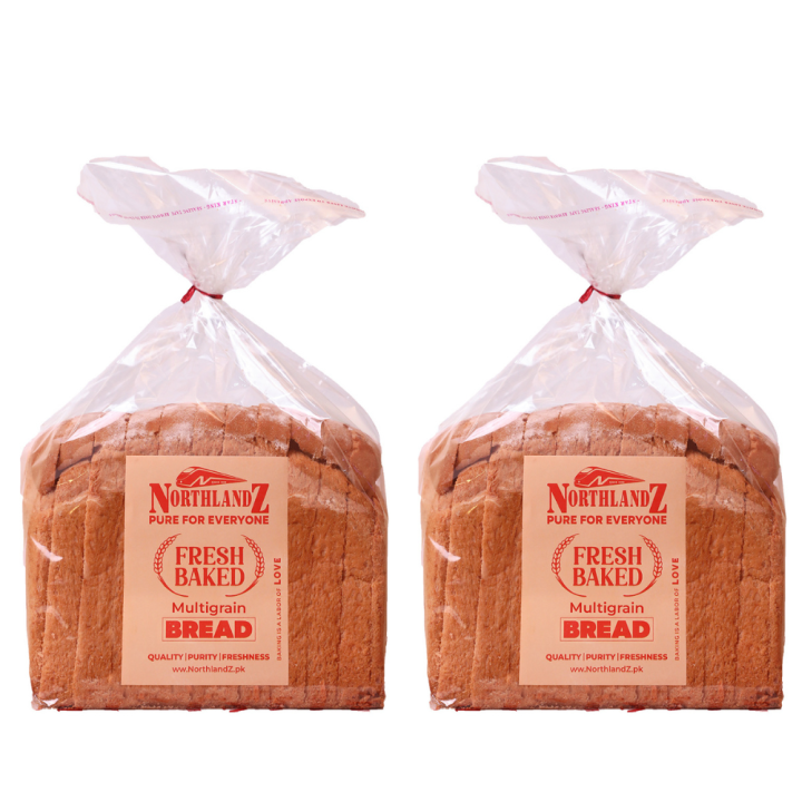 Multigrain Bread Large 2 Pcs - NorthlandZ
