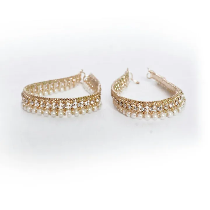 Golden%20%20Metal%20Anklet%20For%20Women%20-%20Image%203