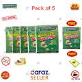 Original Made in Pakistan Pack of 5 High Quality Attack Thick Sticky Glue Mouse Trap - Mouse Glue Board - Rat Killer Trap - Rat Killer Glue Book - Rat Killer Glue Mat   with Pack of 1 Original Made in Pakistan Attack Rat Trap FREE. 