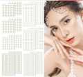 Arfa ideal collection Hair Pearls Stick On Self Adhesive Pearls Stickers Face Pearls Stickers for Hair Jing jewellery for girls. 