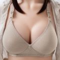 Imported Multi Ramdom Design Brief Blouse Soft Foam Paded Pushup Sexy Bra Full Coverage Wire Free Comfortable Adustable Strap For Women Girls Size 34 to 42. 